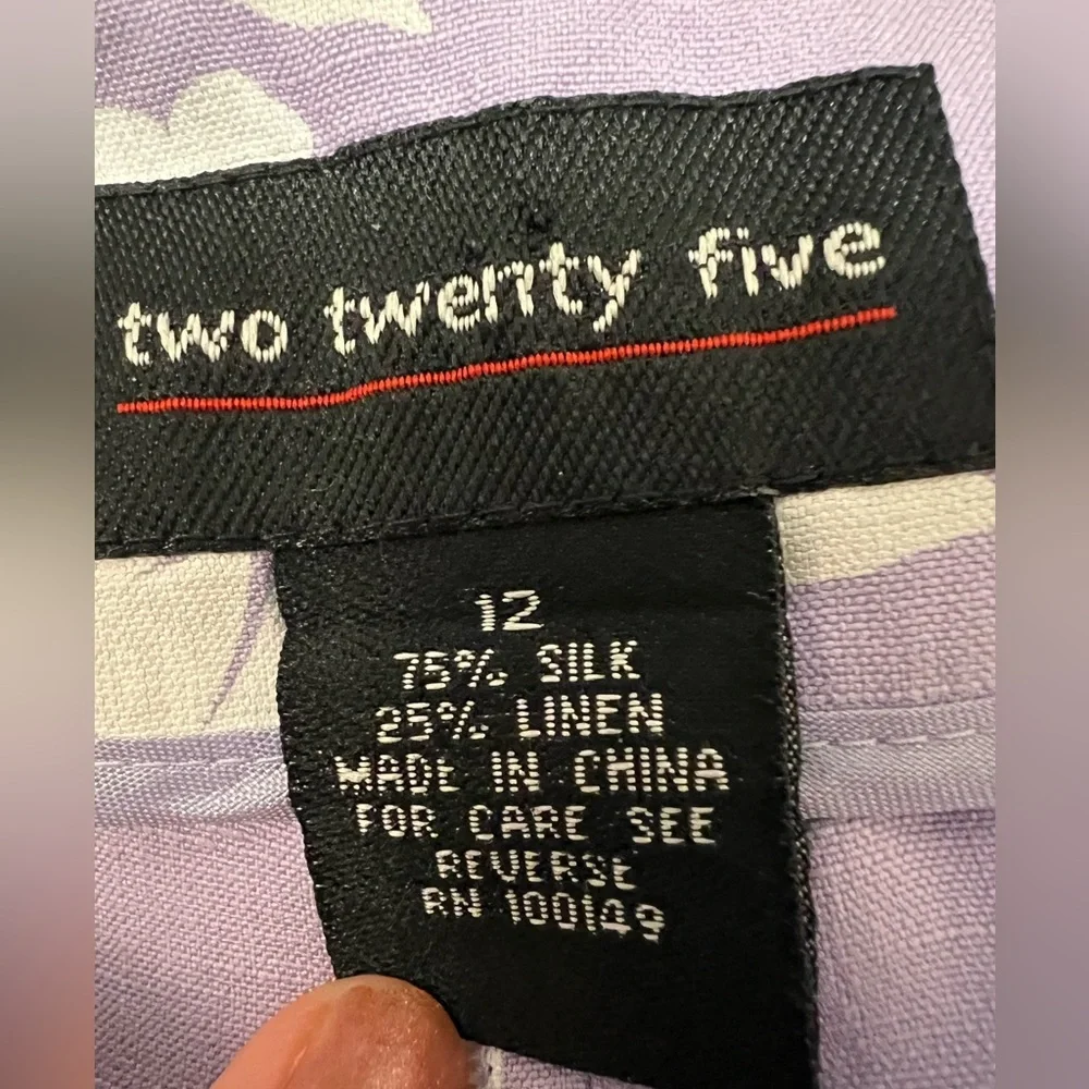 Two Twenty Five gorgeous silk
